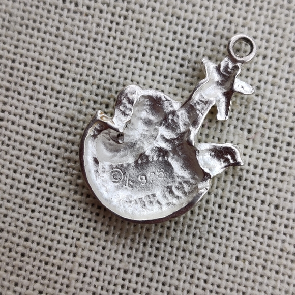 Heavy sterling Noah's arc pendant - Picture 6 of 7